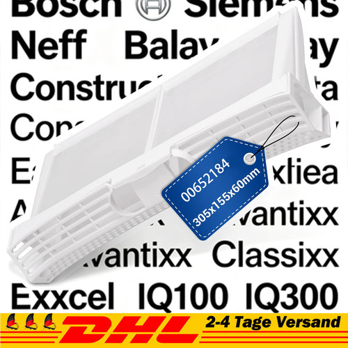 Für bosch siemens flusensieb - bosch,