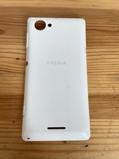 Sony Xperia L C2105 Akkudeckel Backcover Weiß mit NFC