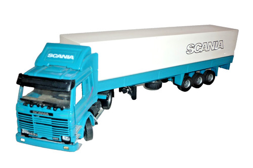Tekno metallmodell lkw scania - metallmodell,