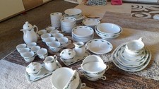 Alt Fürstenberg großes Porzellanservice 02762 "Grüne Ranke"