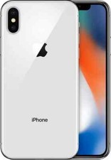 Apple iPhone X A1901 64GB Silber (Ohne Simlock) Smartphone Handy (DEFEKT)