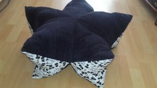 Sternenkissen Kronenkissen, Bodenkissen,  Hunde- und Katzenbett  125 cm Handmade