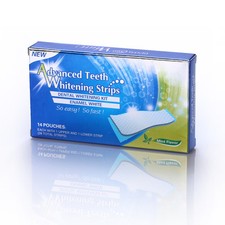 28 Strips Zahnweiß Zahnaufhellung Streifen Whitestrips Weiss Zähne Bleaching NEU