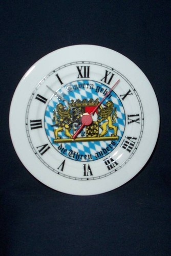 Bayerische rückwärtsuhr - bayerische,
