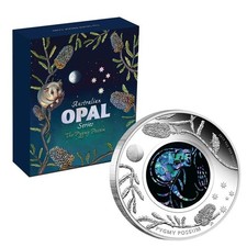 Silber Opal Opossum PP - 2013 Australian Opal Series Wertsteigerung Sammlermünze