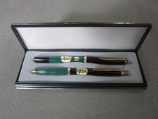 Reform Schreibset: Kolbenfüller Myk P130, 14 Kt. Goldfeder, Kugelschreiber 620