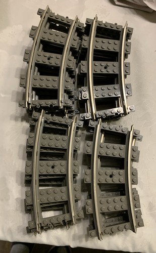 Lego eisenbahn 20 gebogene - lego, 9
