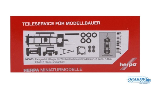 Herpa hängerfahrgestell für - herpa,
