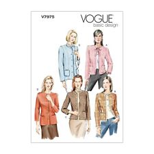 Vogue Schnittmuster V7975 - Jacken Variationen - 5 Modelle