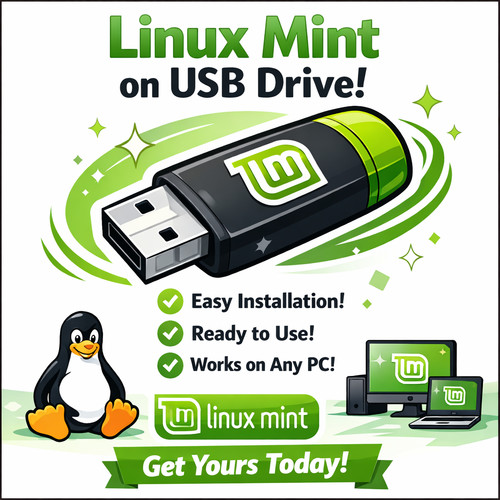 Linux mint usb drive - linux,