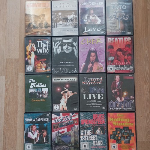 Dvd musik dc who - 12, ac/dc,