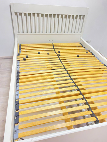 Ikea bettrahmen holz weiß - ikea,