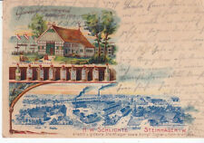 Ansichtskarte Nordrhein - Westfalen  Steinhagen  Korn - Brennerei H.W. Schlichte