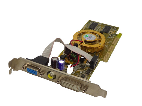 Pov geforce 5200 128mb ddr - fx,