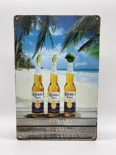 Blechschild Corona 20x30cm