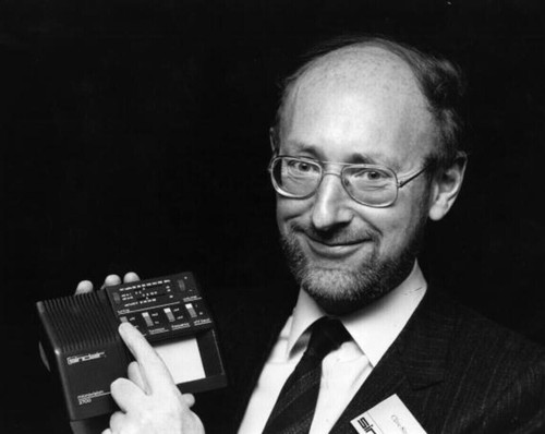 Sir clive sinclair 8x10 foto - clive,