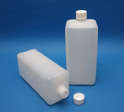 1000ml flasche vierkant - pe,