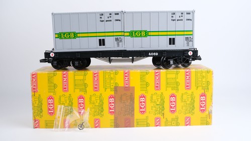 Lgb 4069 containerwagen mit - lgb,