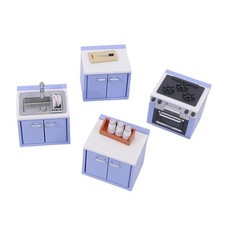 Miniatur Küchentheke Modell für Puppenstubenmöbel