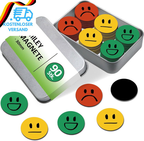 Biroyal stk smiley magnete - smiley,