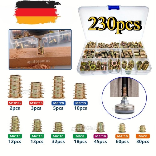 230 stück einschraubmutter - stück,