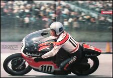 Renzo Pasolini auf Harley Davidson Poster,  DIN-A-3 aus "Motorrad"