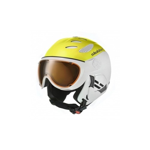 Skihelm mit visier slokker - skihelm,