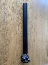 Sattelstütze Promax ISO schwarz Alu 31,6 mm Durchmesser, 23 B 22 x, Neuwertig