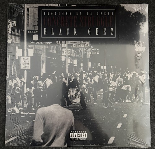 Black geez concrete - black,