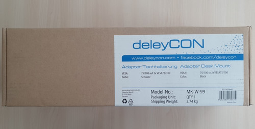 Deleycon w99 vesa adapter - adapter, /