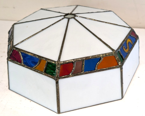Vintage tiffany stil buntglas - vintage,