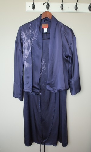 Kenzo jungle purple - silk, satin