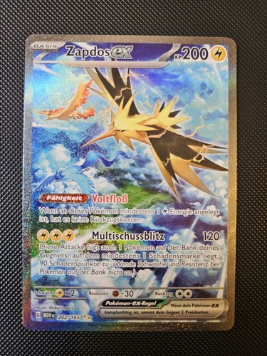 Pokemon zapdos mew 202 - mew, 202/165