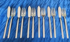 Fischbesteck 6 Personen ~ Edelstahl 18/10 ~ NEU