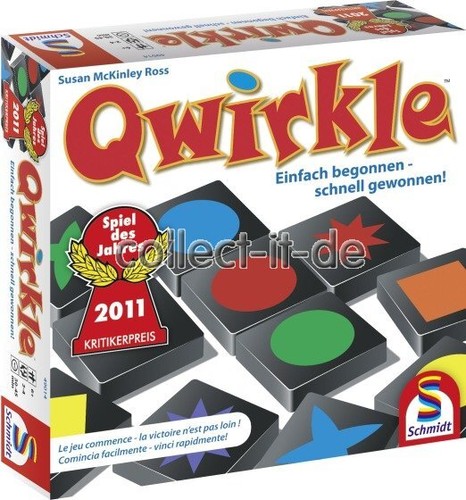 Qwirkle spiel des jahres - qwirkle,