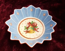 Villeroy Boch Gebäckteller Christmas Glocke Weihnachten selten rar Teller Schale