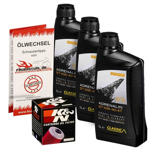 ölwechselset adrenaline n - Ölwechselset, adrenaline/k&n