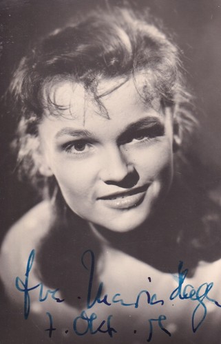 Autogramm eva maria - eva-maria,