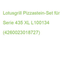 Lotusgrill Pizzastein-Set für
