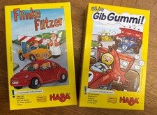 HABA Flinke Flitzer und Gib Gummi Kinder Spielzeug
