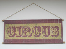 Großer Vintage Stil Zirkus