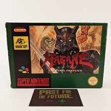 SNES Super Nintendo HAGANE The Final Conflict OVP CIB PAL EUR