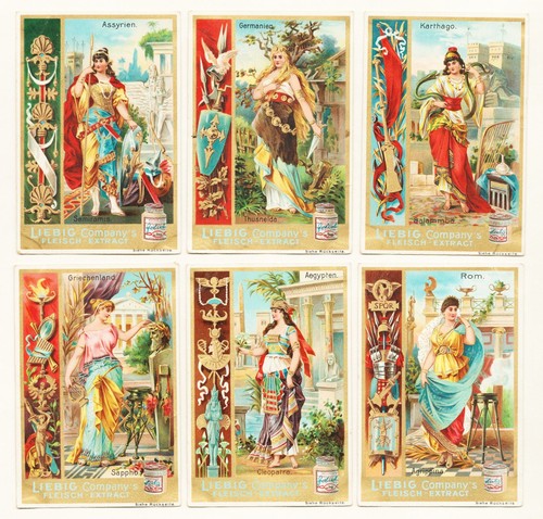 Liebig sammelbilder frauen des - liebig,