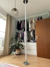 X-Pole Stange Sport Powdered White 45mm, 224cm - 274cm