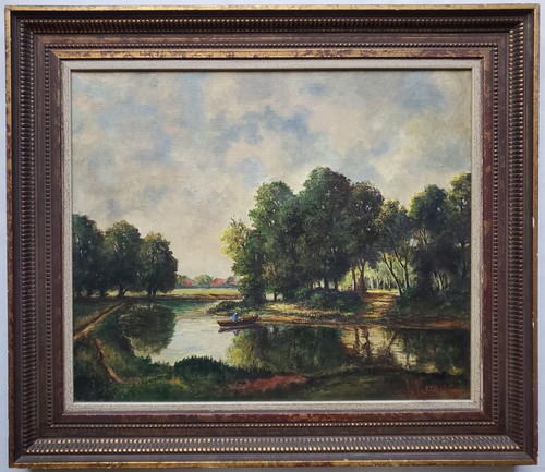Gemälde öl landschaft - Öl,