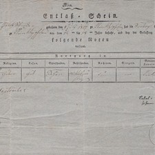 Entlaßschein Abschluss