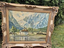 Antik Ölgemälde Königssee