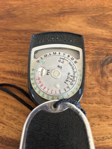 Belichtungsmesser werralux din - belichtungsmesser,