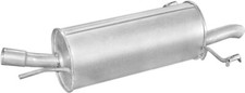 Rear muffler silencer exhaust