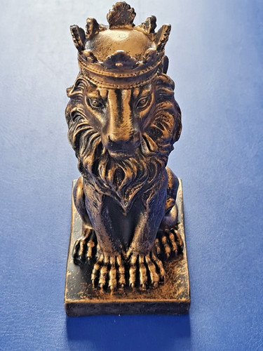 Bronze löwe ornament statue - löwe,